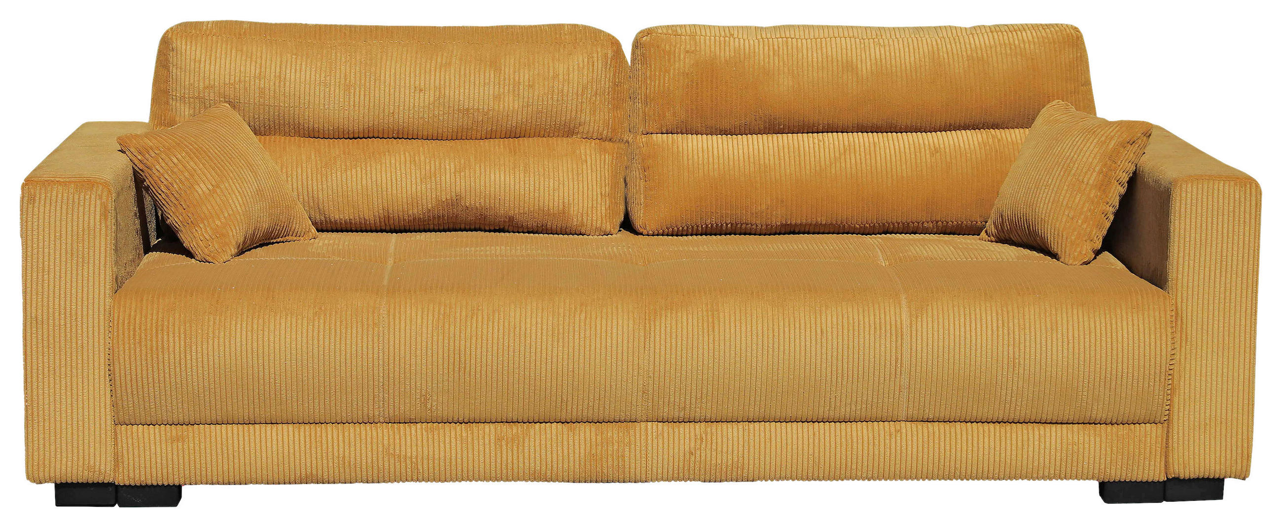 KANAPÉ sárga  - sárga, Basics (240/75/108cm) - Carryhome