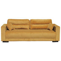 KANAPÉ sárga  - sárga, Basics (240/75/108cm) - Carryhome