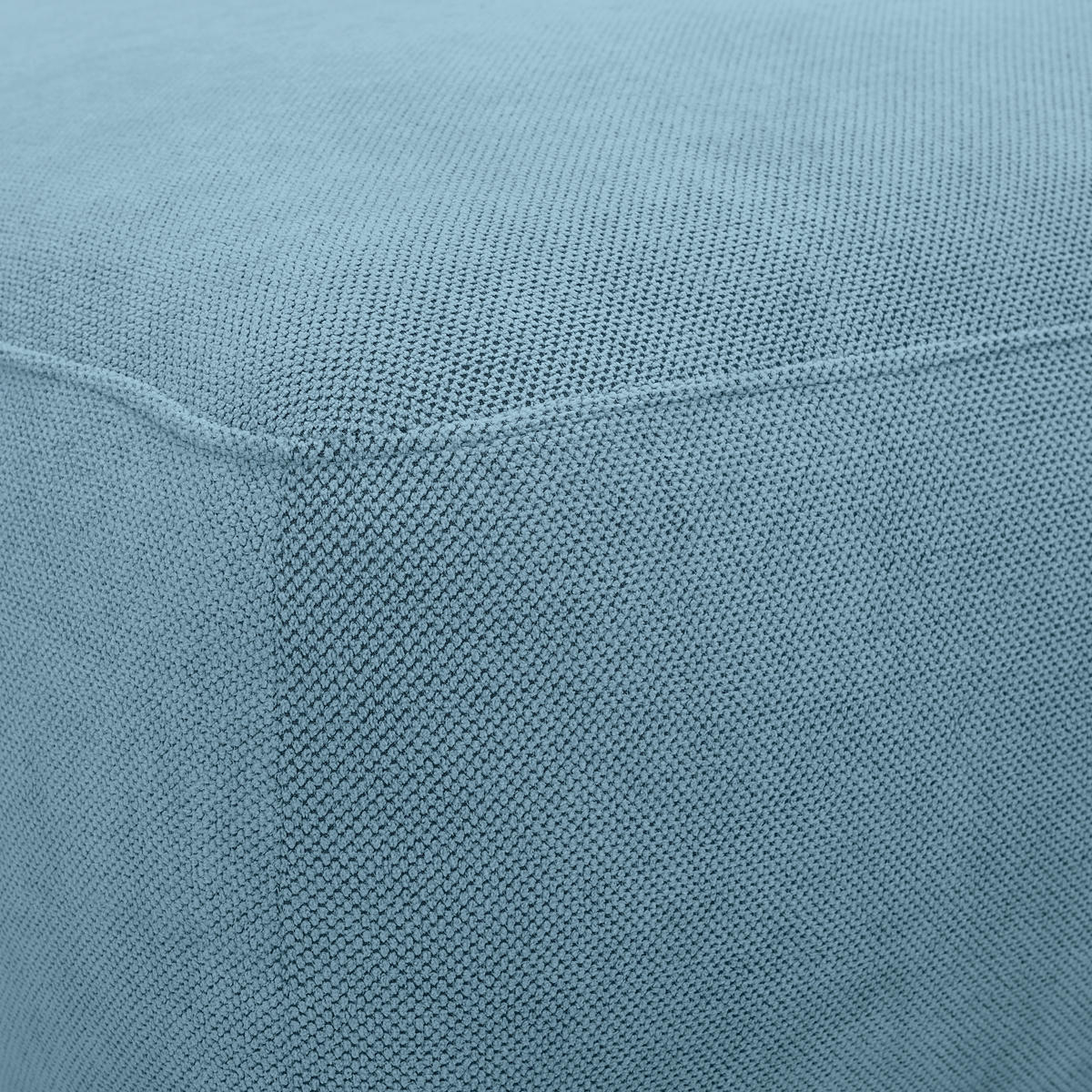 ECKSOFA in Webstoff Blau  - Blau/Schwarz, Modern, Kunststoff/Textil (175/265cm) - MID.YOU