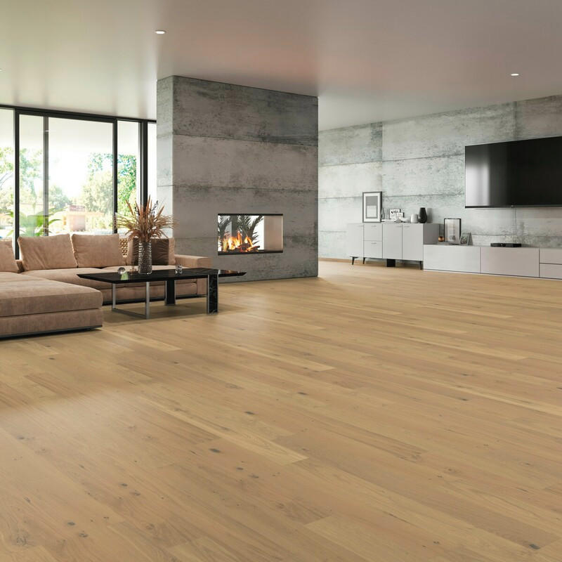 HOLZBODEN Uno Eiche Sahara 100018501  per  m² - Design, Holz (127/19/0,9cm) - Tilo