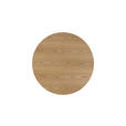 ESSTISCH Eichefarben oval  ausziehbar  - Eichefarben, Design, Holz/Holzwerkstoff (120/160/120/76cm) - Carryhome