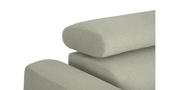 ECKSOFA  in Chenille Creme  280/205 cm  - Creme/Schwarz, Design, Textil/Metall (280/205cm) - Xora