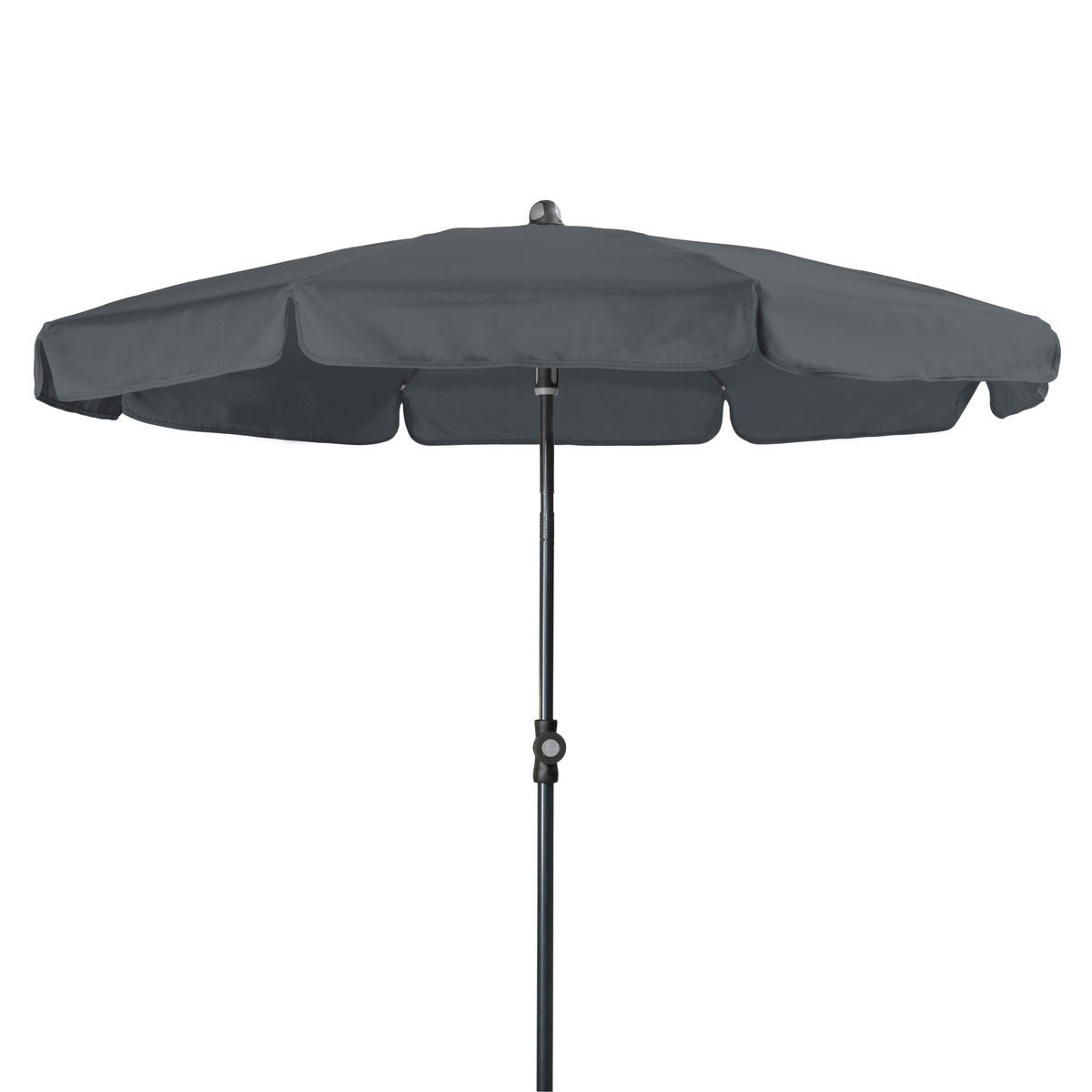 SONNENSCHIRM 150 cm   - Anthrazit, Basics, Textil/Metall (150cm) - Doppler