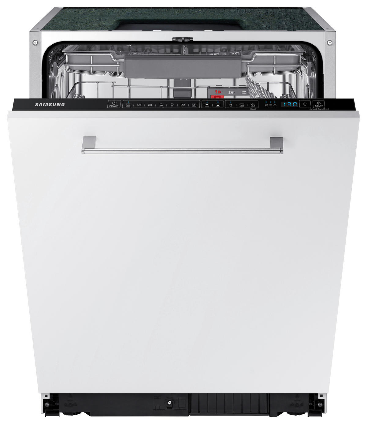 GESCHIRRSPÜLER DW60A6092BB/EO  - Weiß, Basics, Glas/Kunststoff (59,8/81,5/55cm) - Samsung