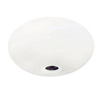 DECKENLEUCHTE AIH 38/20 cm   - Weiß, KONVENTIONELL, Glas (38/20cm)