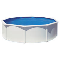 POOL GRE FIDJI KIT460ECO - Weiß, KONVENTIONELL, Metall (460/460/120cm) - Gre