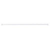 DUSCHVORHANGSTANGE DECOR 90 cm  - Weiß, Basics, Metall (90cm) - Spirella
