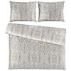 POSTELJNINA ELOISE 200/200 cm saten siva  - siva, Konvencionalno, tekstil (200/200cm) - Esposa