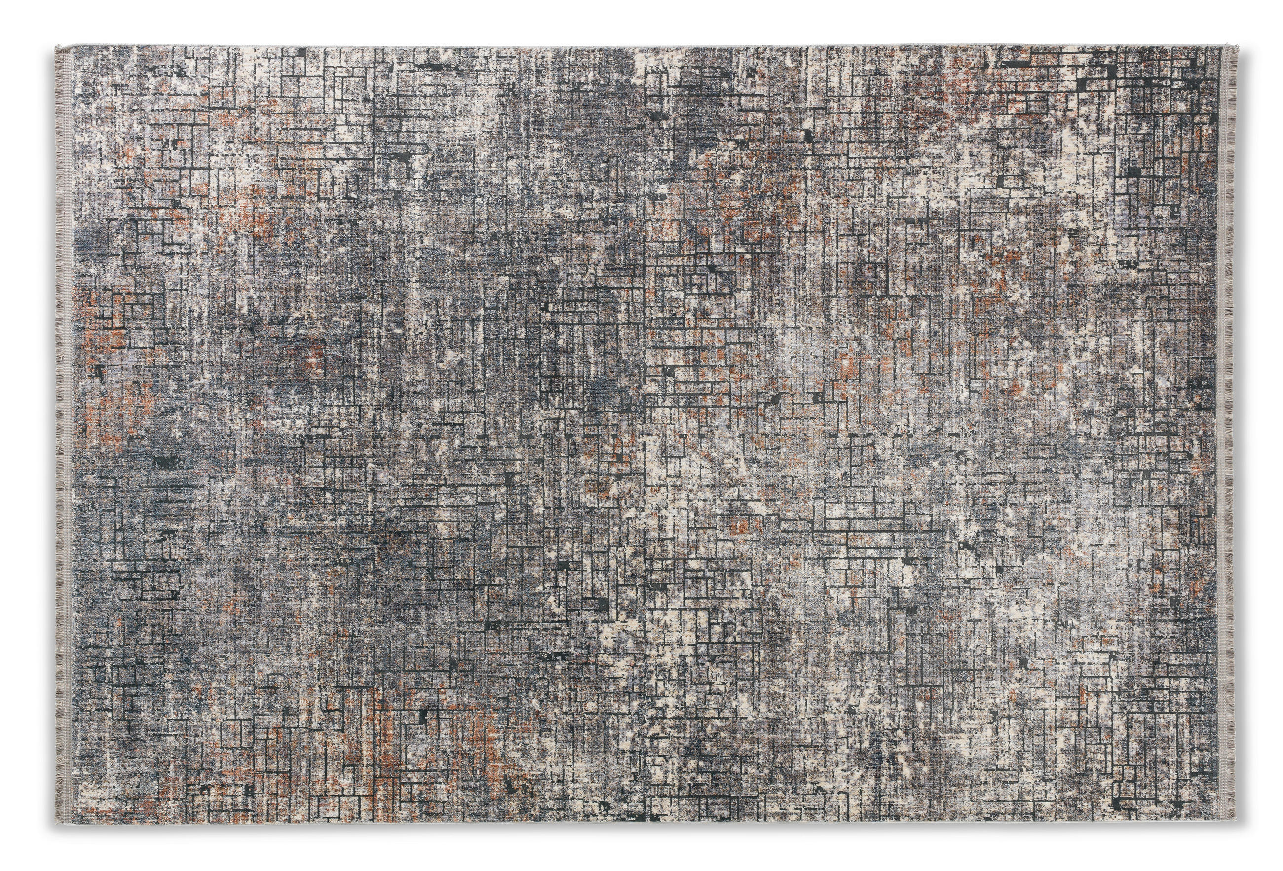 WEBTEPPICH 80/150 cm Grau  - Grau, Design, Textil (80/150cm) - Novel