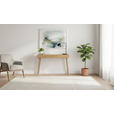 KONSOLENTISCH Rumba Wildeiche massiv Wildeiche  - Wildeiche, Design, Holz (110/40/75cm) - Linea Natura