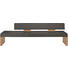 SITZBANK in Holz, Leder Eichefarben, Dunkelbraun - Eichefarben/Dunkelbraun, Natur, Leder/Holz (274/84/65cm) - Voglauer SITZBANK in Holz, Leder Eichefarben, Dunkelbraun - Eichefarben/Dunkelbraun, Natur, Leder/Holz (274/84/65cm) - Voglauer