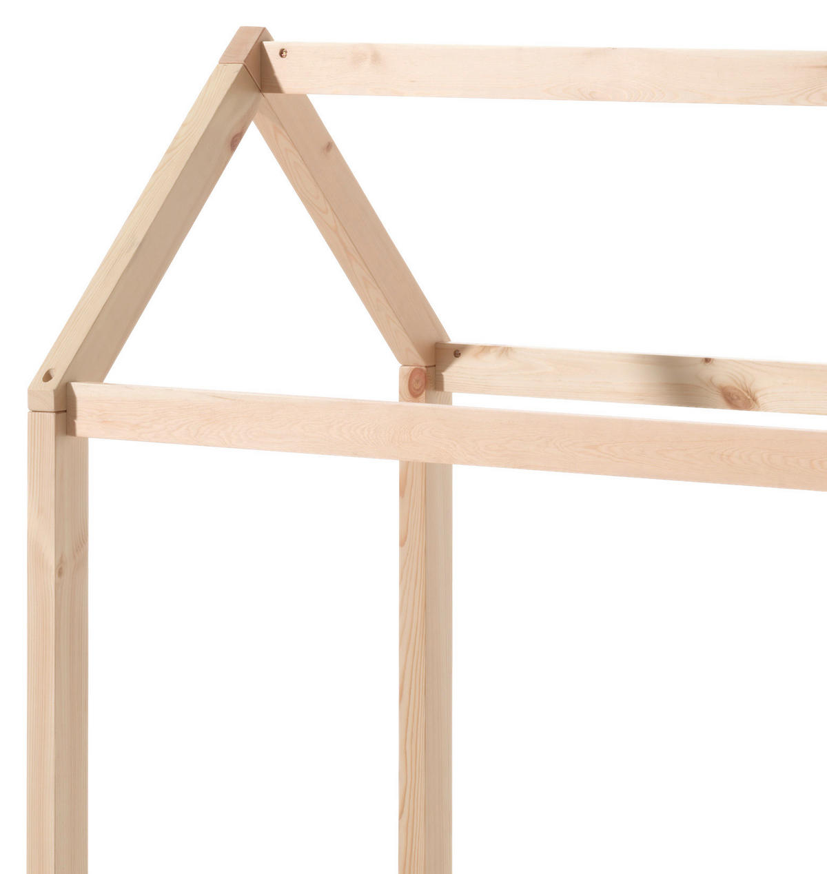 Montessori-Bett Lattenrost 70/140 cm  in Naturfarben  - Naturfarben, MODERN, Holz (70/140cm) - MID.YOU