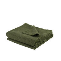 PLAID Honeybee 130/180 cm  - Dunkelgrün, Basics, Textil (130/180cm) - Zoeppritz