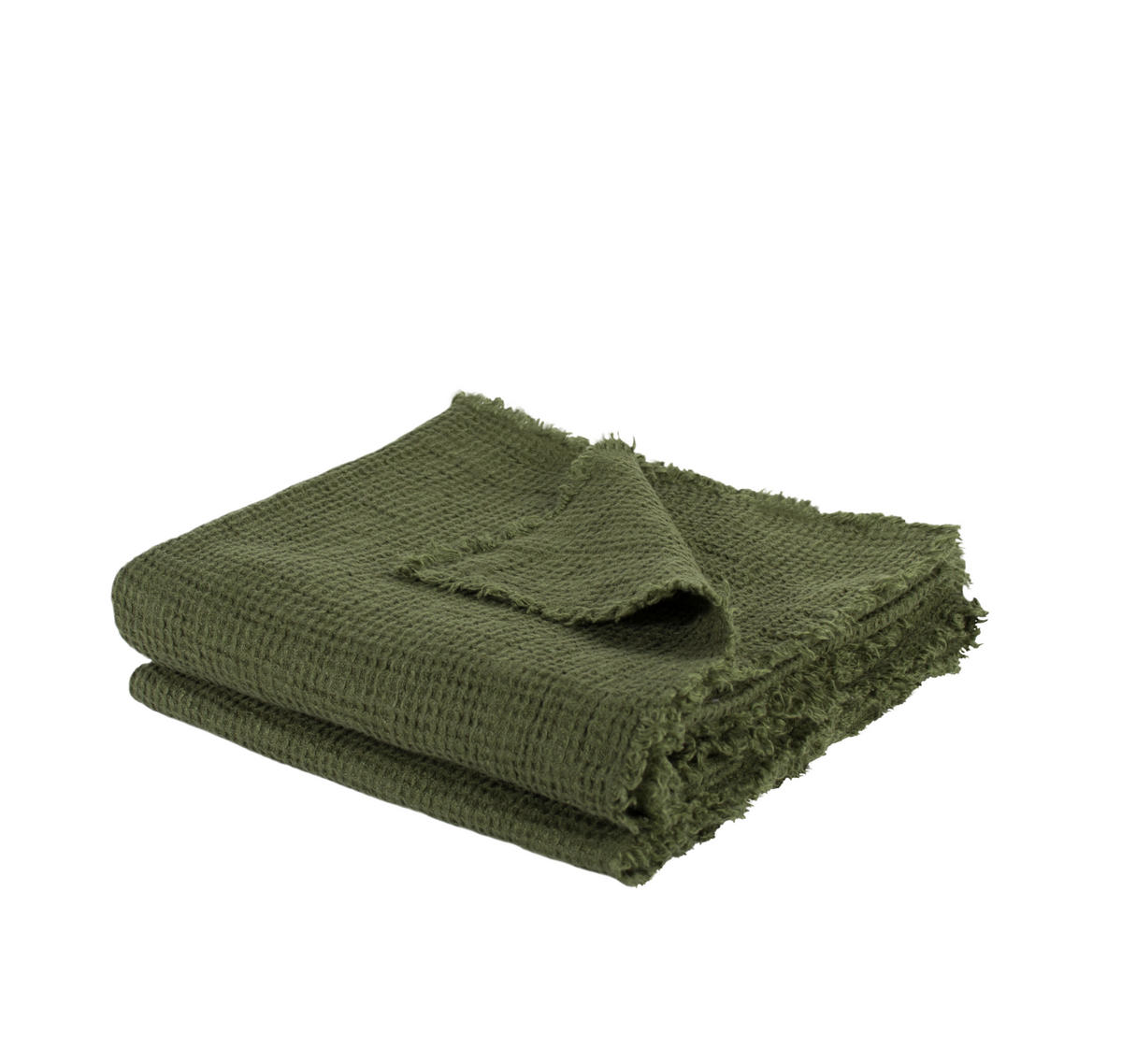 PLAID Honeybee 130/180 cm  - Dunkelgrün, Basics, Textil (130/180cm) - Zoeppritz