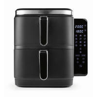 HEIßLUFTFRITTEUSE Kochwerk 10 L  - Schwarz, Basics, Kunststoff/Metall (38,7/31,9/30,3cm) - KOCHWERK