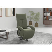 SESSEL in Flachgewebe Olivgrün  - Schwarz/Olivgrün, Modern, Textil/Metall (74/112/82cm) - Sit & More