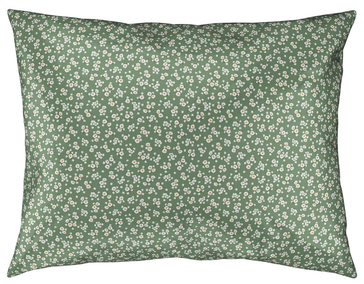 POSTELJINA GREEN 200/200 cm saten zelena  - zelena, Konvencionalno, tekstil (200/200cm) - Esposa