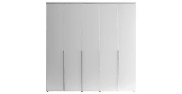 DREHTÜRENSCHRANK in Weiß - Schwarz/Weiß, MODERN, Holzwerkstoff/Kunststoff (225/225/52cm) - Carryhome
