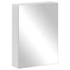 SPIEGELSCHRANK 50/71/16 cm  - Weiß, MODERN, Glas/Holzwerkstoff (50/71/16cm) - home24