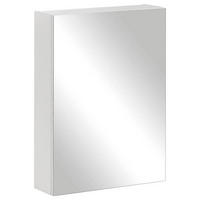 SPIEGELSCHRANK 50/71/16 cm  - Weiß, MODERN, Glas/Holzwerkstoff (50/71/16cm) - home24