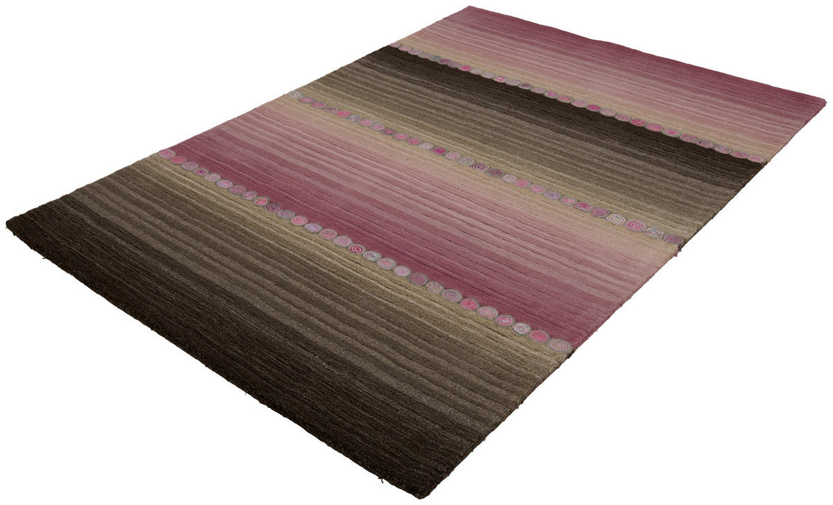 ORIENTALSKA PREPROGA  200/300 cm   siva, pink  - pink/siva, Trendi, tekstil (200/300cm) - Cazaris