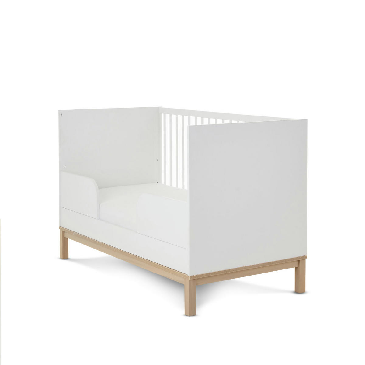 GITTERBETT Astrid 140/70 cm  - Naturfarben/Weiß, Basics, Naturmaterialien/Holz (140/70cm) - FAKTUM