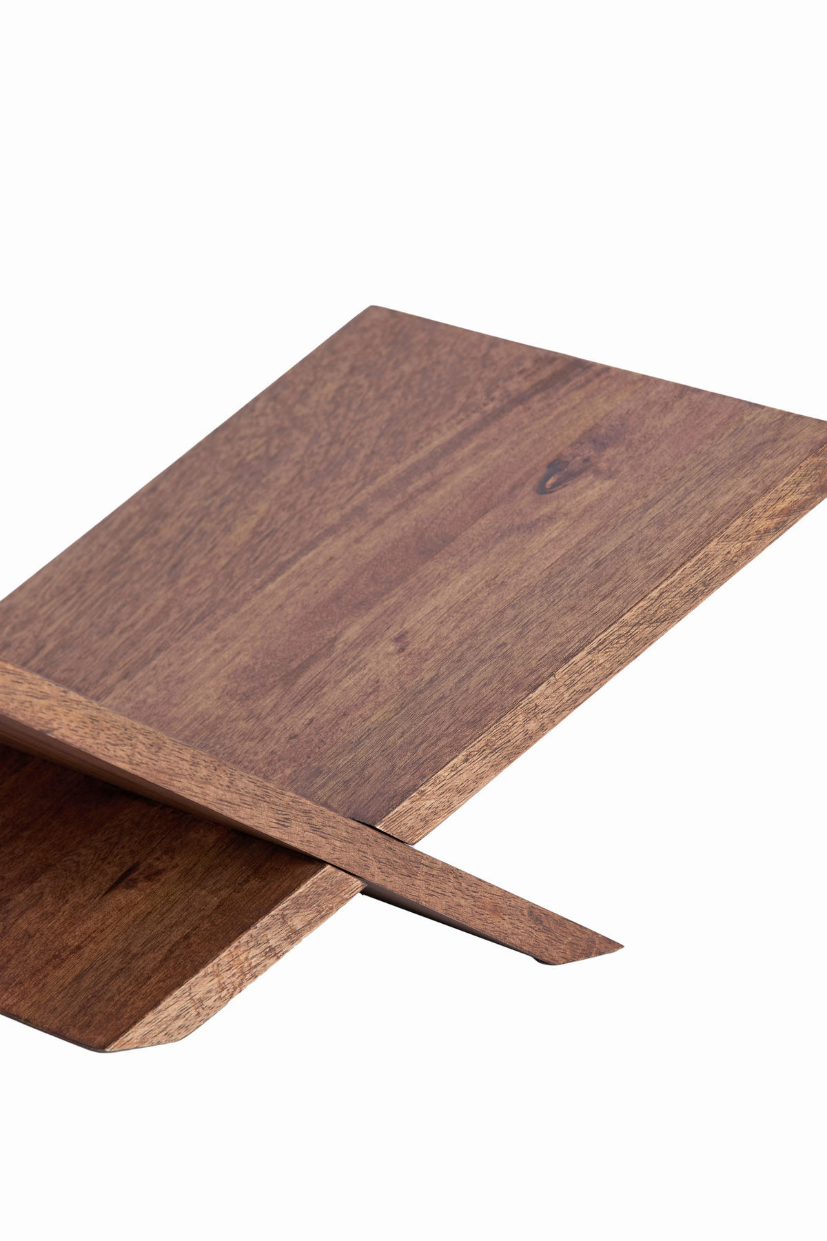 BUCHSTÄNDER - Braun, Trend, Holz (36/25/15,5cm) - Light & Living