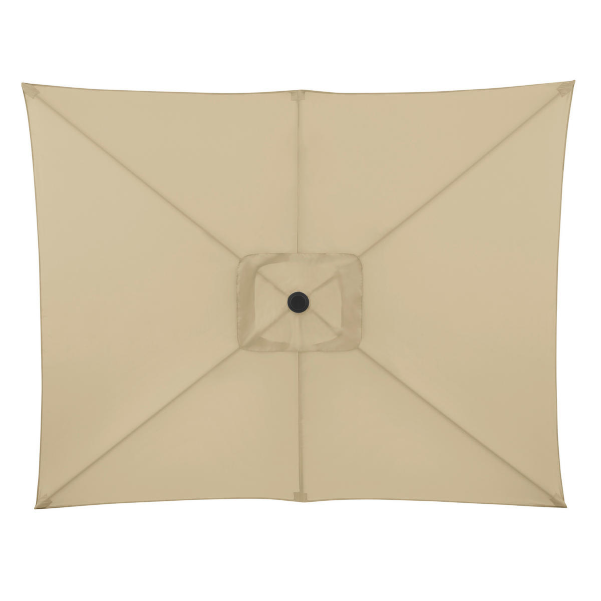 SONNENSCHIRM 250 x 199 cm Sandfarben  - Sandfarben/Anthrazit, Basics, Textil/Metall (250/200cm) - Doppler