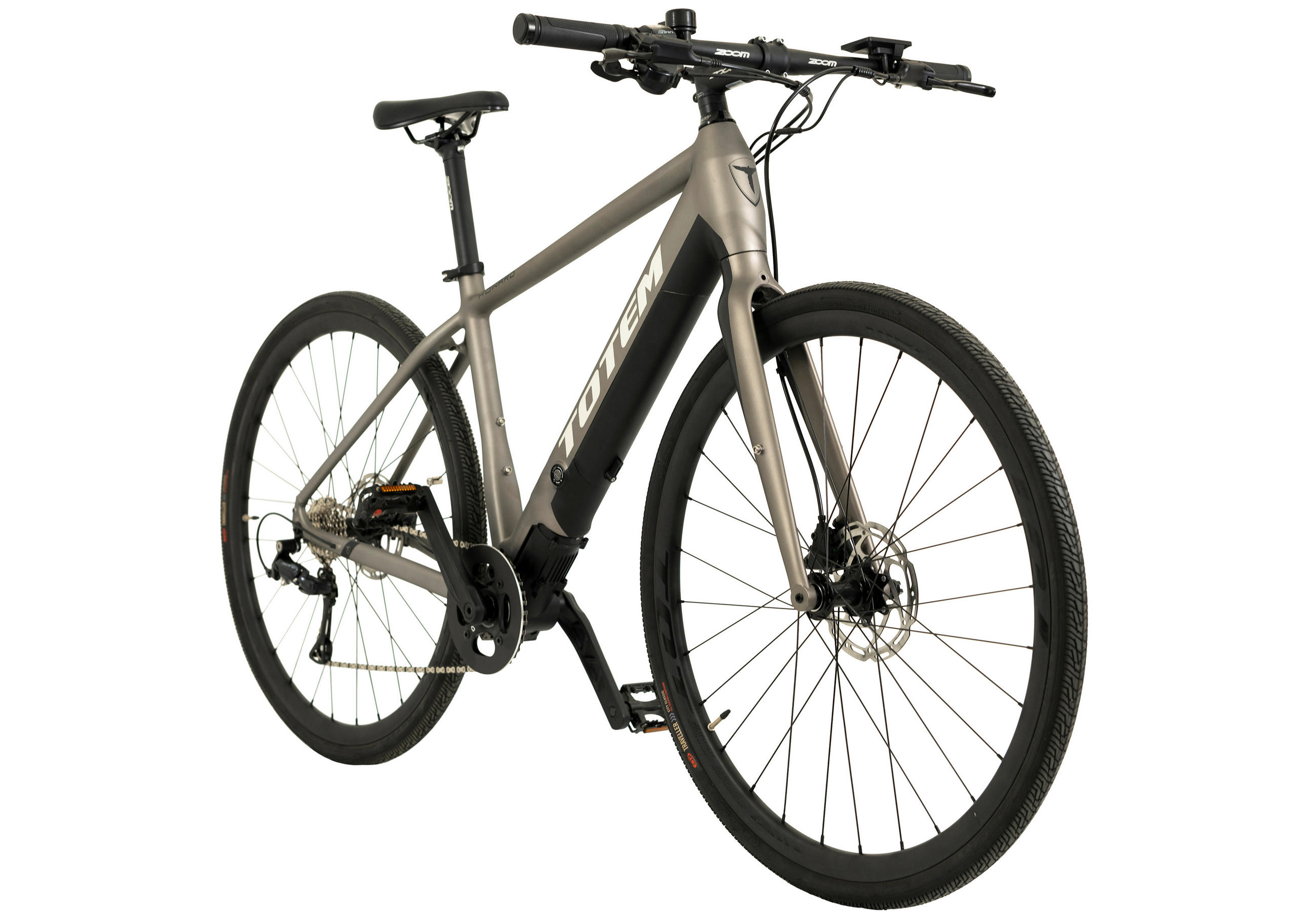ELEKTROFAHRRAD - Hellgrau, Basics, Metall (180/70/100cm) - Atrigo