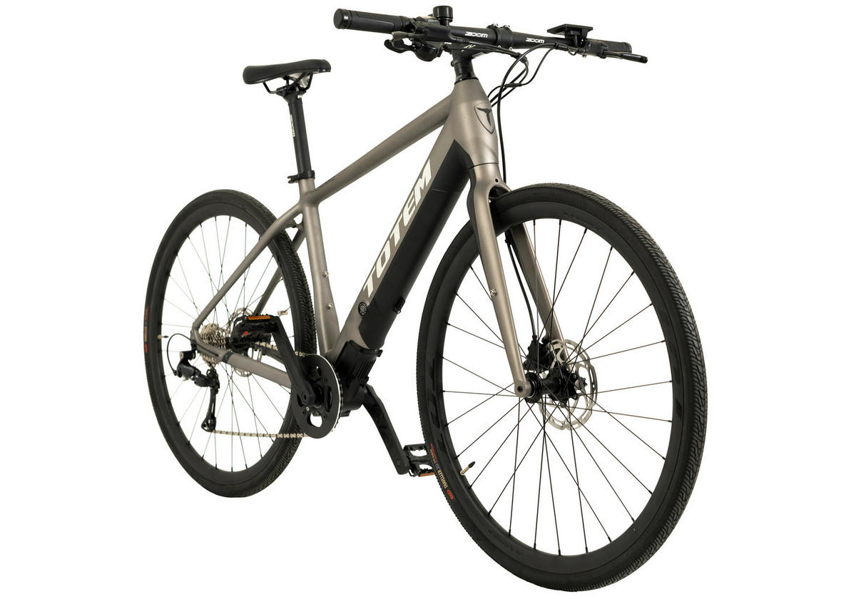 ELEKTROFAHRRAD - Hellgrau, Basics, Metall (180/70/100cm) - Atrigo