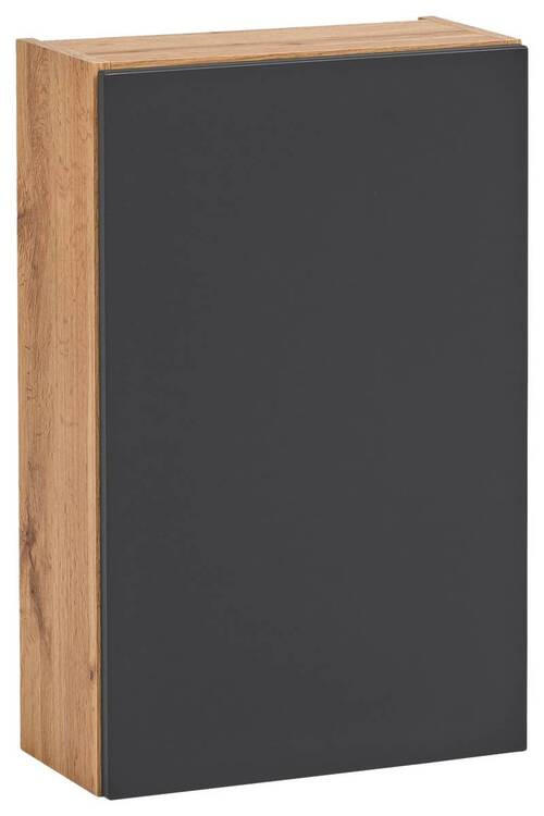 HÄNGESCHRANK 40/64/20 cm  - Eichefarben/Grau, KONVENTIONELL, Holzwerkstoff (40/64/20cm) - Held