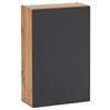 HÄNGESCHRANK 40/64/20 cm  - Eichefarben/Grau, Konventionell, Holzwerkstoff (40/64/20cm) - Held