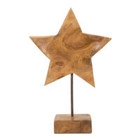 SKULPTUR - Braun, Basics, Holz (28/42/12cm)