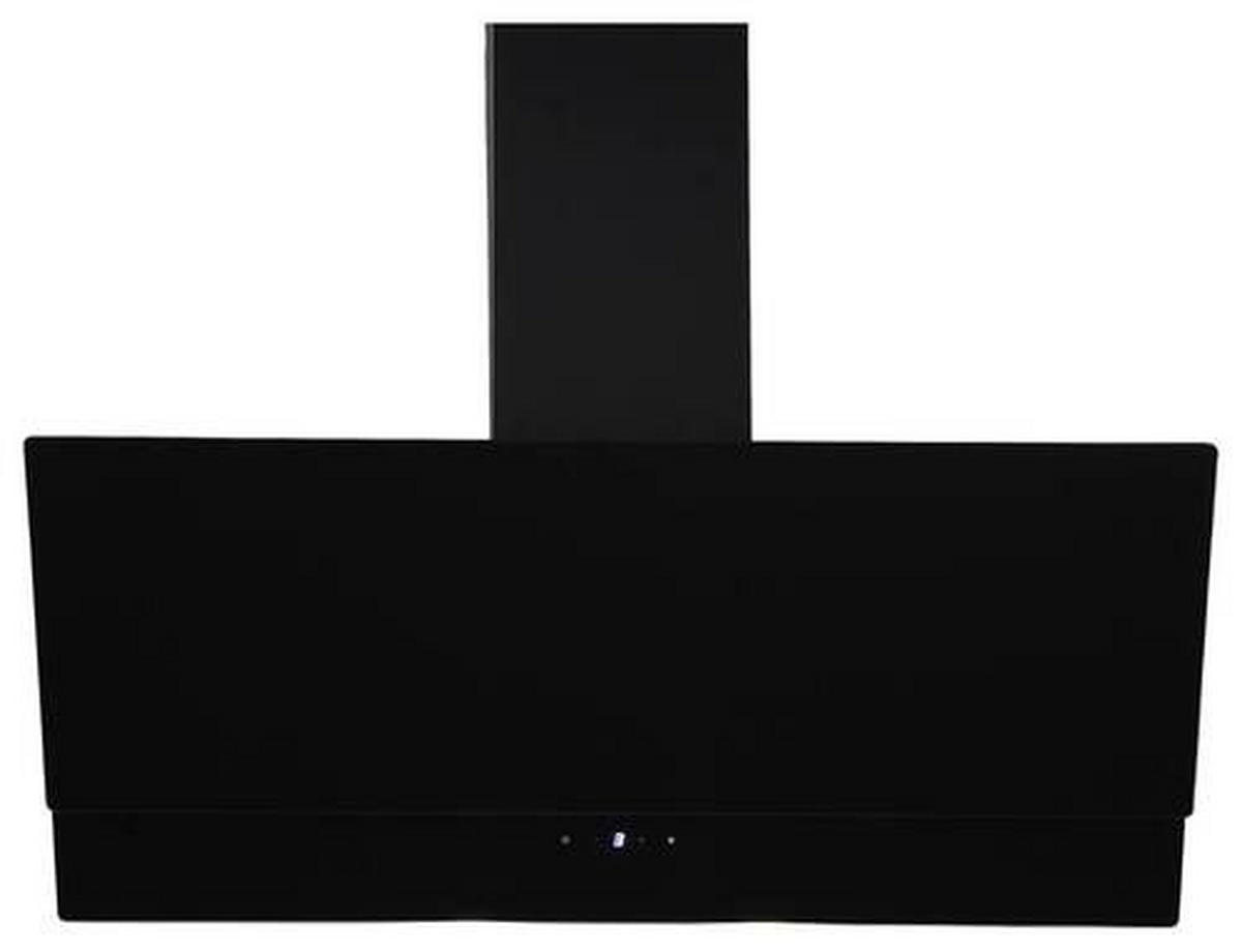 DUNSTABZUGSHAUBE CH66038-90SAM  - Schwarz, Trend, Glas/Metall (89,5/34,5-109,5/38,5cm) - Respekta