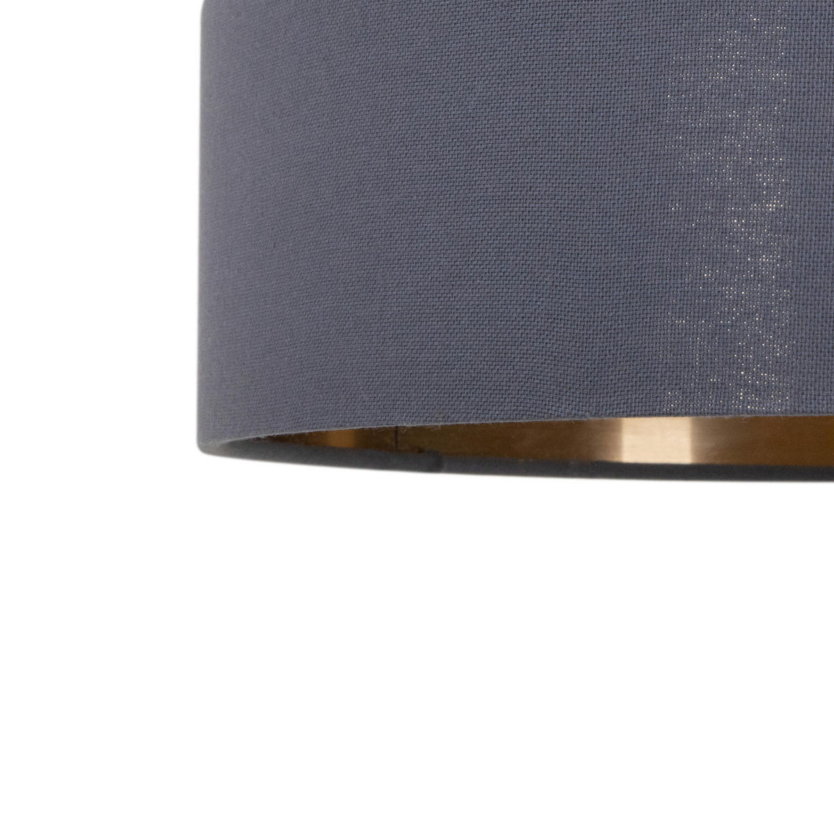HÄNGELEUCHTE 37/120 cm   - Goldfarben/Grau, MODERN, Kunststoff/Textil (37/120cm) - Novel