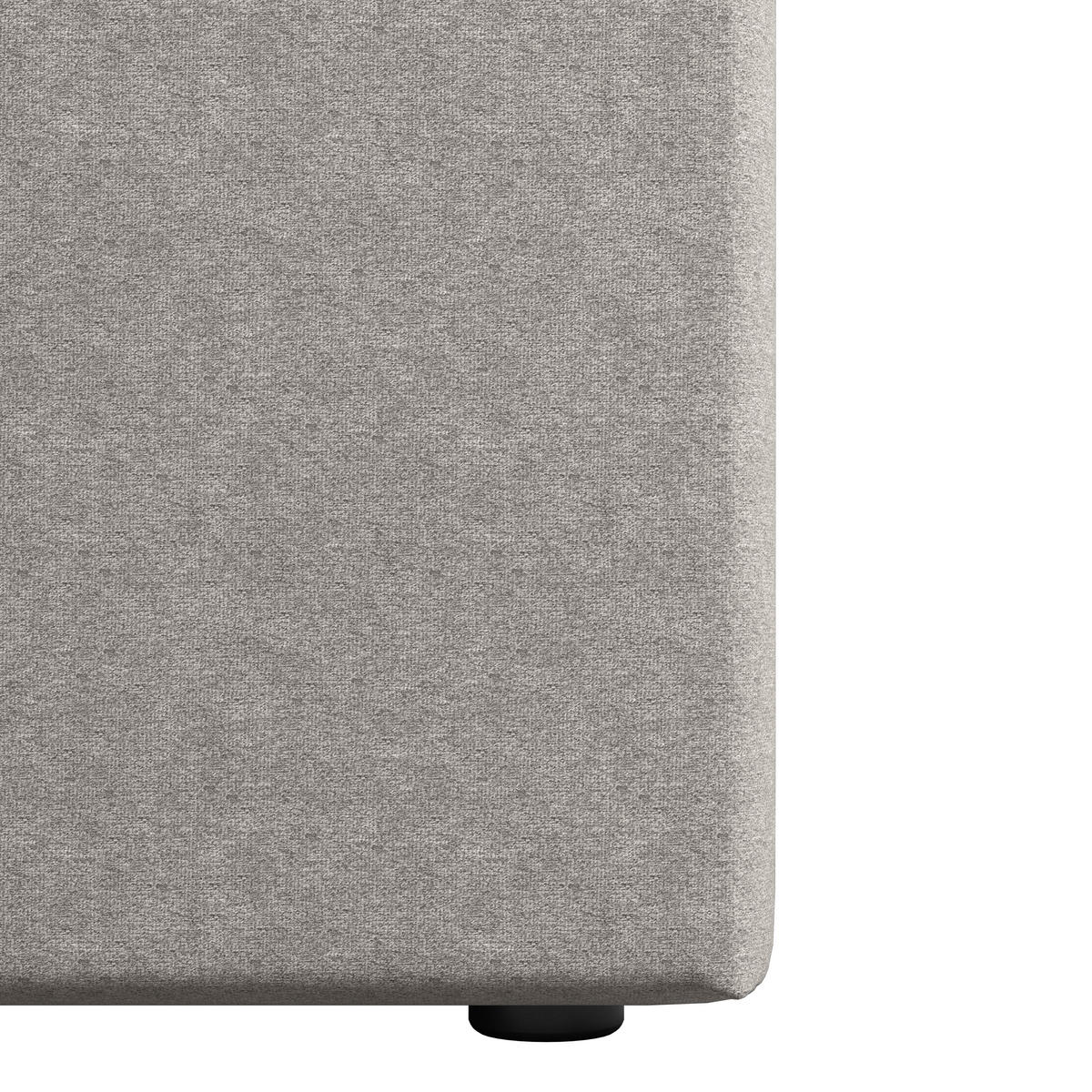 POSTELJA BOXSPRING 180 cm   x 200 cm  , karton, leseni material srebrne barve  - srebrne barve, Moderno, kovina/umetna masa (180/200cm) - MID.YOU