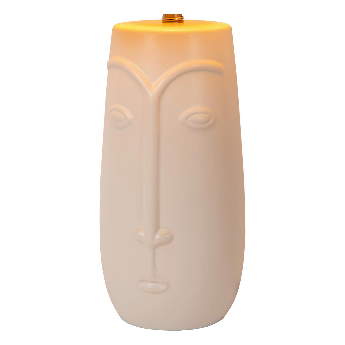 TISCHLEUCHTE Viso 36/36/56 cm  - Weiß, Design, Keramik (36/36/56cm) - Lucide