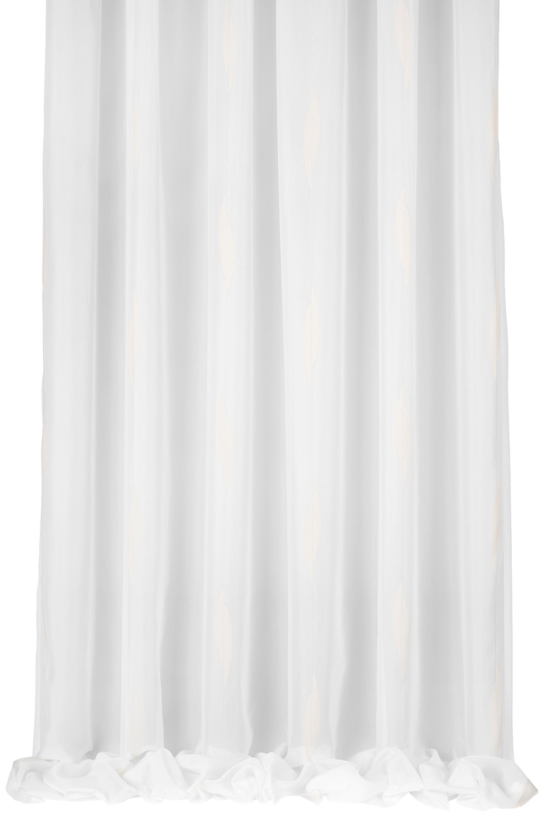 PROSOJNO BLAGO ZA ZAVESE  2024          300 cm   krem barve  - krem barve, Basics, tekstil (300cm)