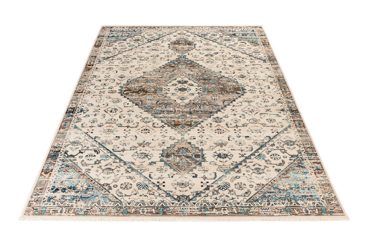 VINTAGE-TEPPICH 40/60 cm My Inca Creme, Beige  - Beige/Creme, Design, Textil (40/60cm) - Obsession