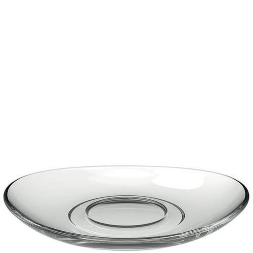 UNTERTASSE Napoli 14 cm  - Klar, KONVENTIONELL, Glas (14cm) - Leonardo