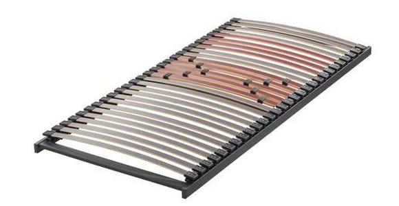 LATTENROST 80/200 cm Birke - Dunkelgrau/Graubraun, Basics, Holz (80/200cm) - Novel