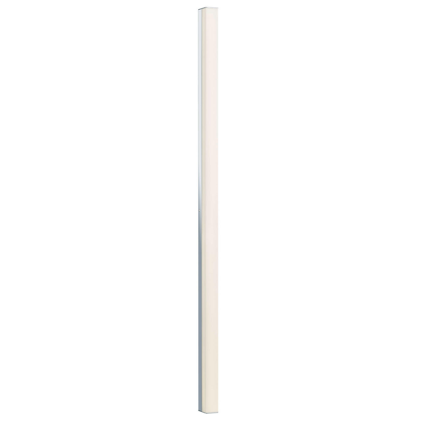 BADEZIMMER-WANDLEUCHTE 6/4/120 cm   - Chromfarben, Design, Kunststoff/Metall (6/4/120cm) - Helestra