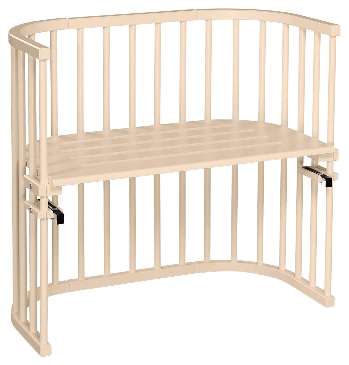 BEISTELLBETT 87/46/79 cm  - Beige, Basics, Holz (87/46/79cm) - Babybay