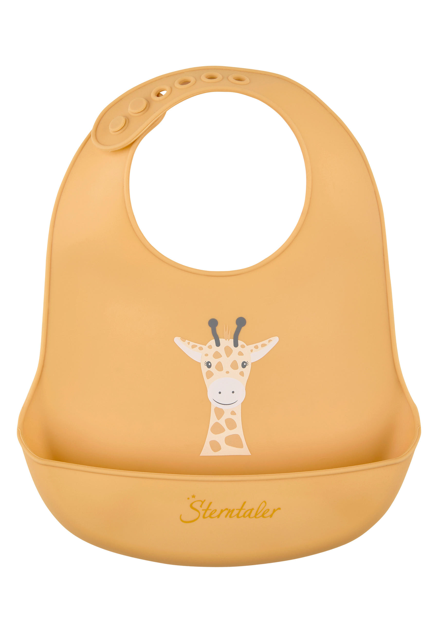 LÄTZCHEN GIRAFFE KAYA  - Dunkelgelb, Basics, Kunststoff (32/24/2cm) - Sterntaler