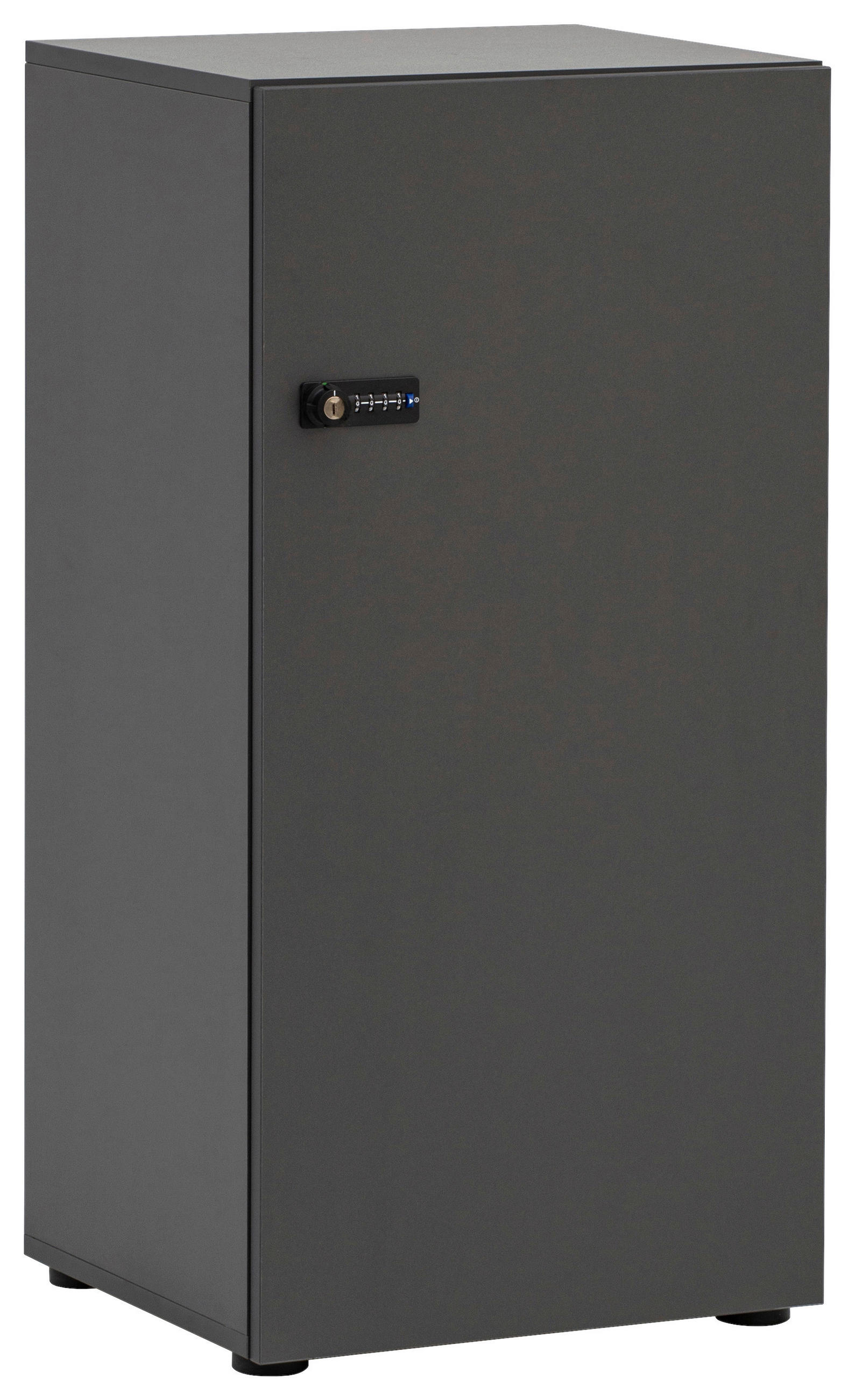 SPIND Anthrazit  - Anthrazit/Weiß, Design, Holzwerkstoff (45,4/92,6/40,65cm) - MID.YOU