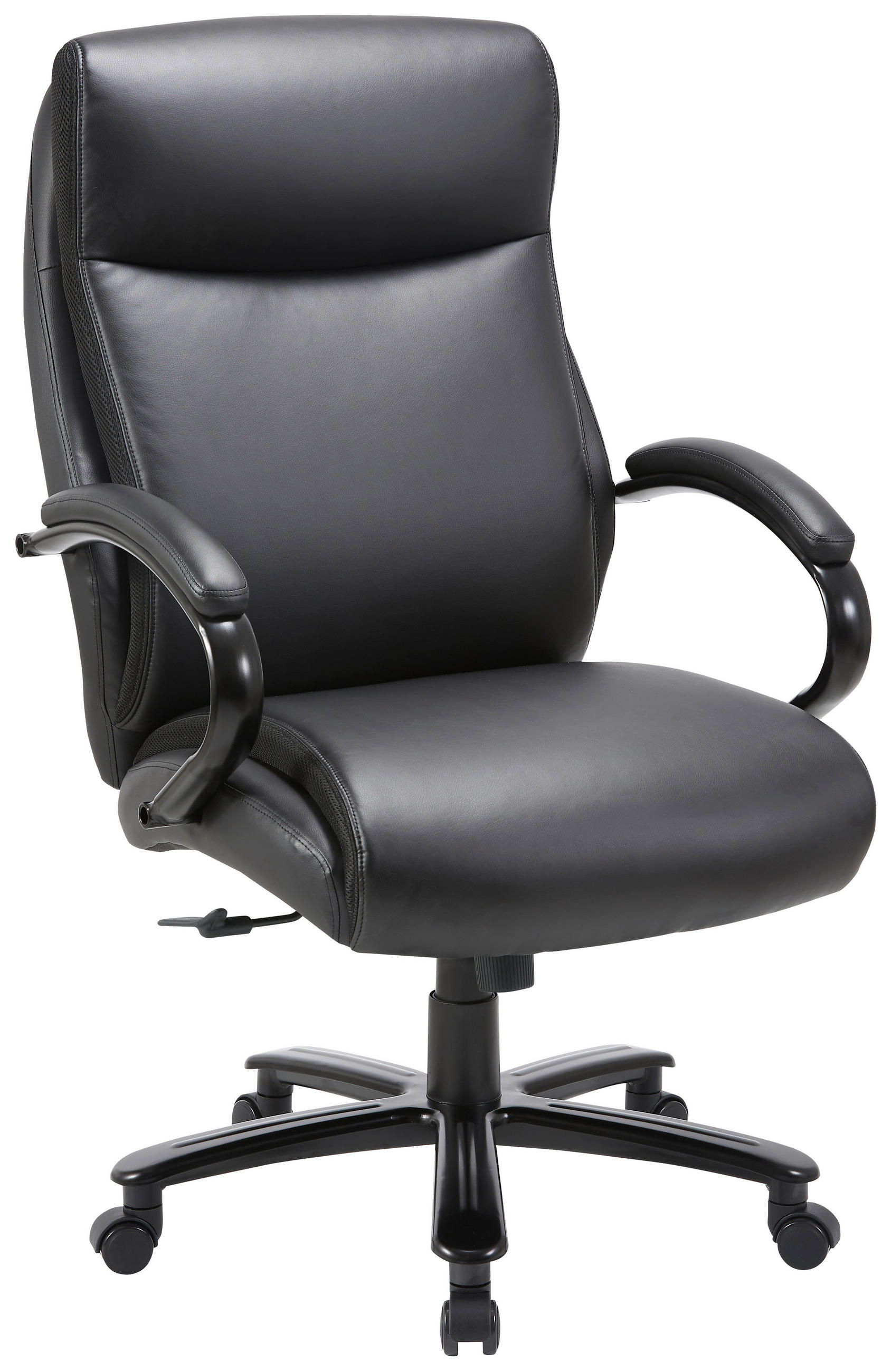 Thumbnail - Cantus Chefsessel, Schwarz, Textil, Uni, Drehkreuz, 72x113-121x72 cm, Wippmechanik mit Härtegradeinstellung, Rückenlehne...