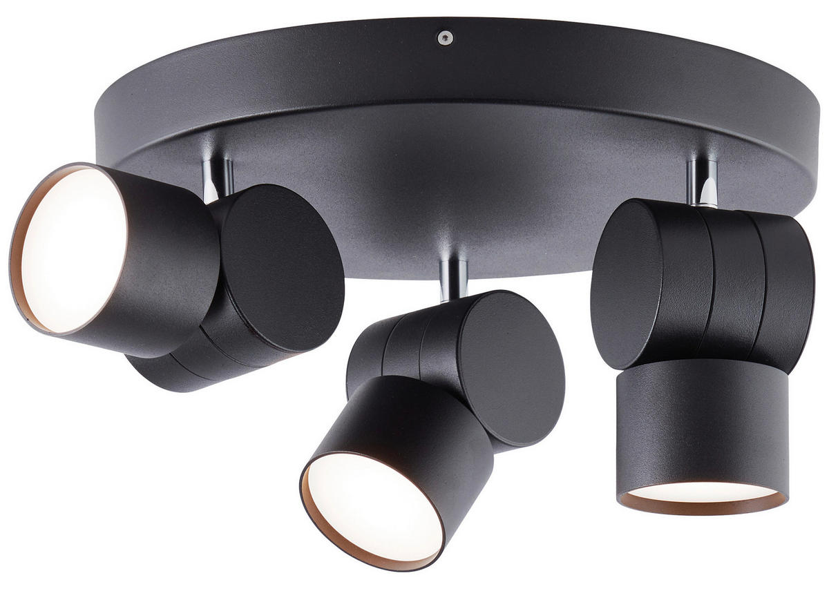 PROIECTOR LED - negru, Design, plastic/metal (30,5/17,5cm) - AEG