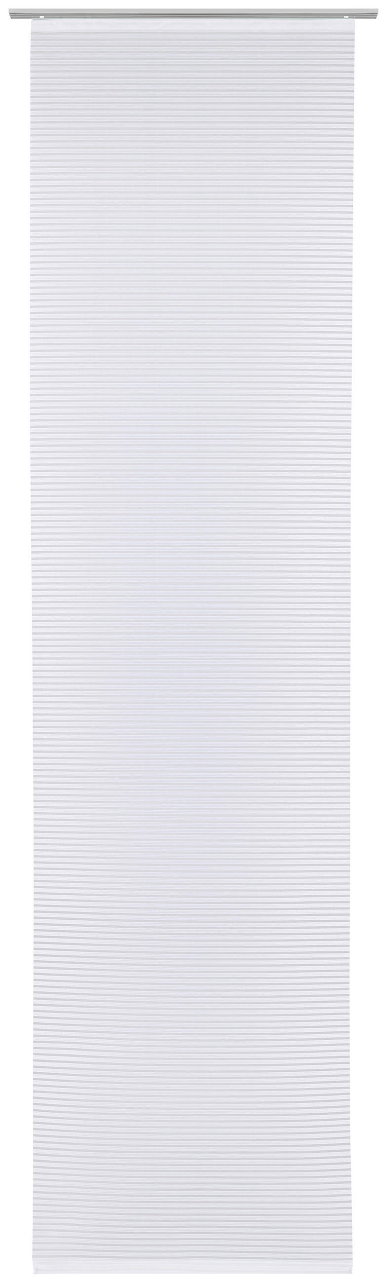 FLÄCHENVORHANG in Weiß  - Weiß, Design, Textil (60/255cm) - Novel
