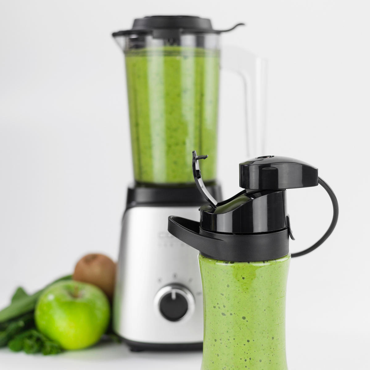 SAMOSTOJEĆI MIKSER  - svijetlo siva/crna, Basics, metal/plastika (17/37/16cm) - CASO Design