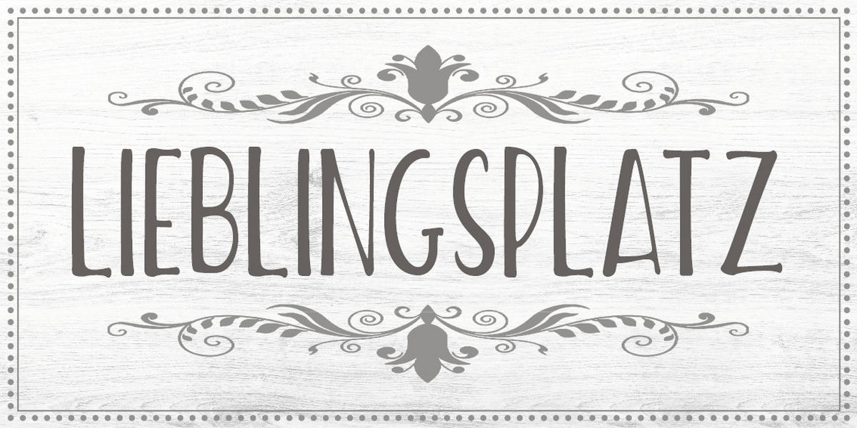 DEKOPANEEL Text 20/40/0,3 cm  - Multicolor, KONVENTIONELL (20/40/0,3cm)